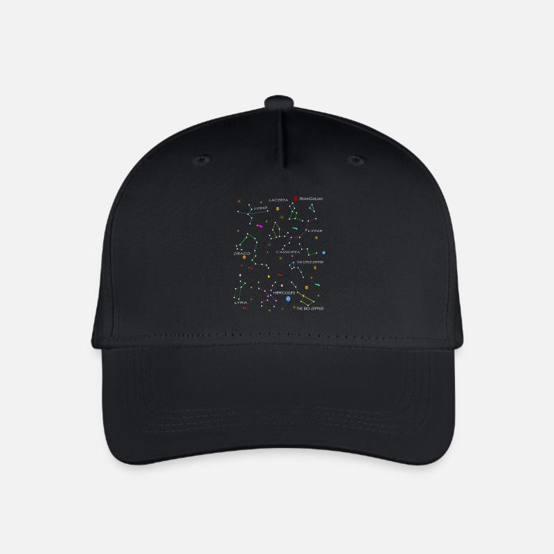 Konstellationen - Kinder Bio Basecap - Schwarz