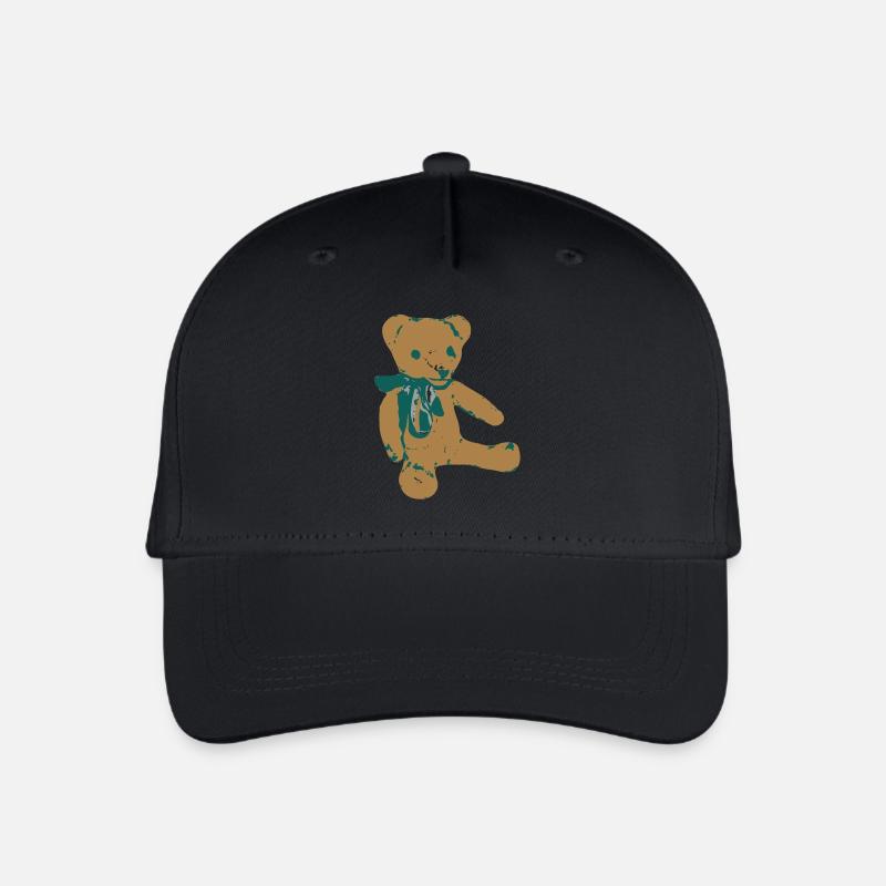 Teddy Bear - Casquette de baseball bio Enfant - noir