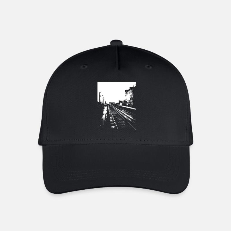 U-Bahn - Kinder Bio Basecap - Schwarz