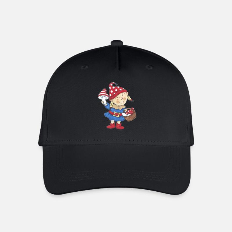 Wichtel_02 - Casquette de baseball bio Enfant - noir