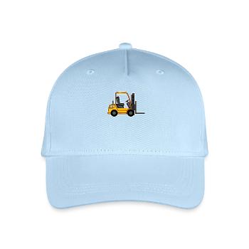 Chariot élévateur - Casquette de baseball bio Enfant - bleu clair - Devant