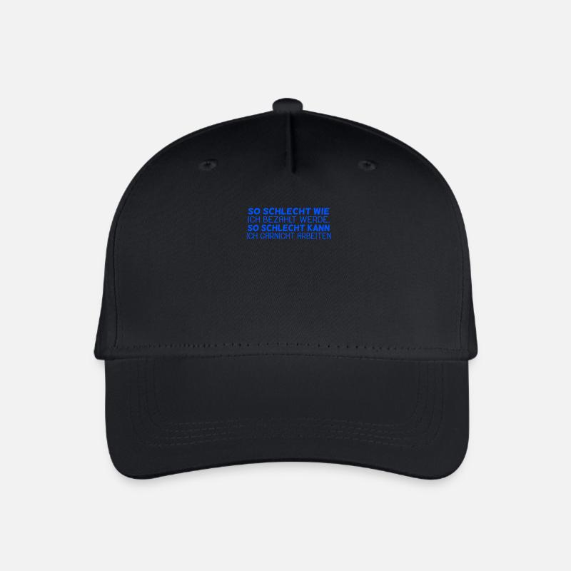lustige Sprüche Spruch / Arbeiten Beruf - Kinder Bio Basecap - Schwarz