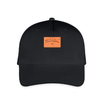 Volume Meter - Organic Kids’ Baseball Cap - black - Front