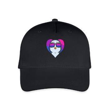 Cadeau pingouin bisexuel - Casquette de baseball bio Enfant - noir - Devant