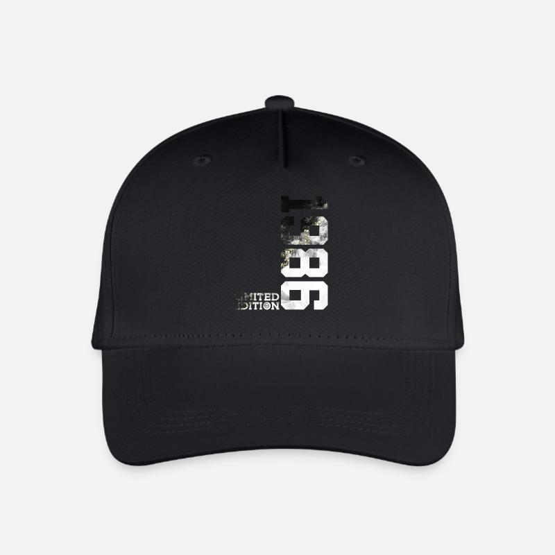 40. GEBURTSTAG LIMITED EDITION 1986 - Kinder Bio Basecap - Schwarz