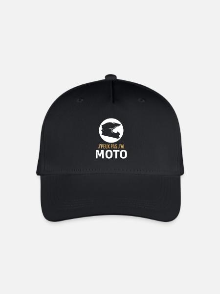 Moto 2 - Casquette de baseball bio Enfant - noir