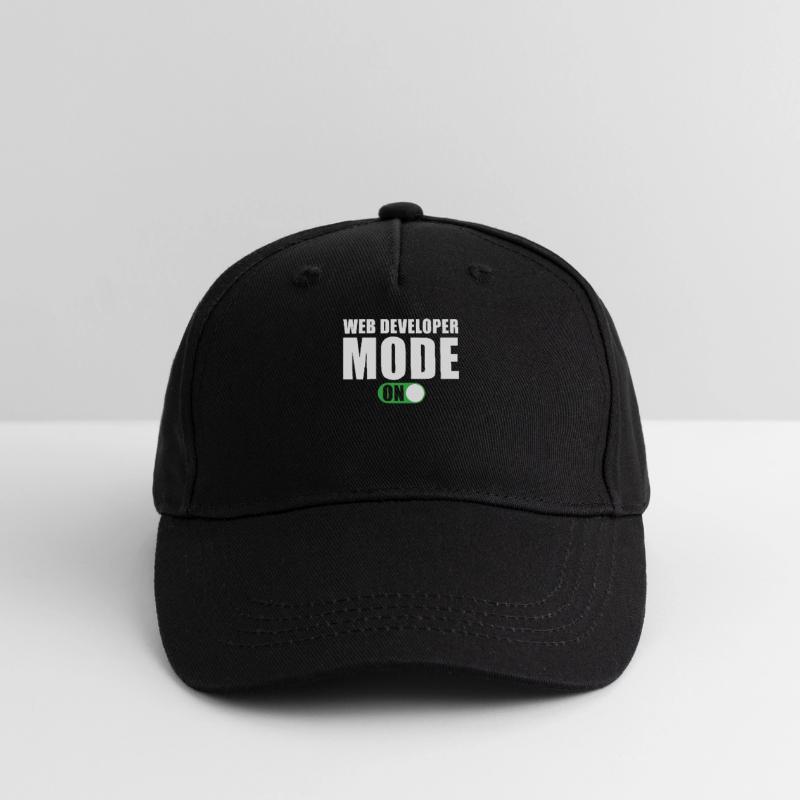 Web Developer Mode On Organic Kids’ Baseball Cap