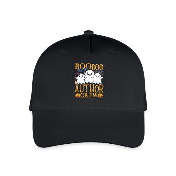 Autor uu Lustiger Autor - Kinder Bio Basecap - Schwarz - Vorne