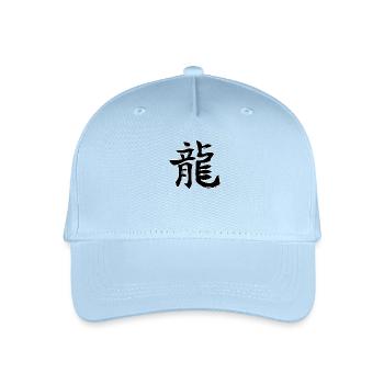 Drache Chinesisches Sternzeichen - Kinder Bio Basecap - Hellblau - Vorne