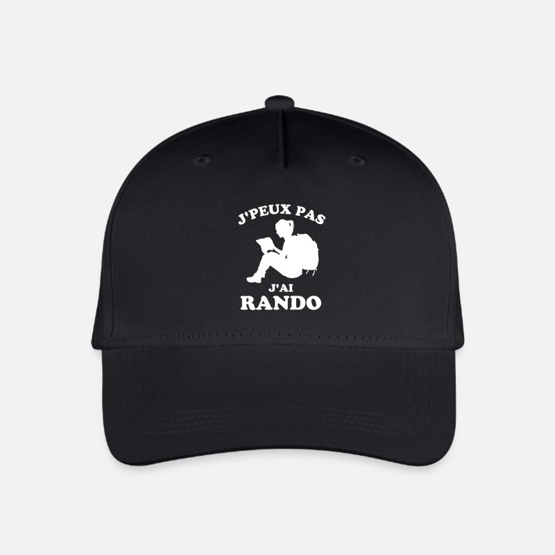 Randonnée Rando 1 - Casquette de baseball bio Enfant - noir