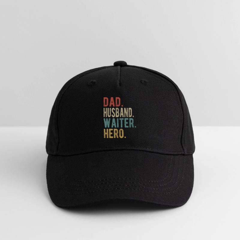 Kellner Papa Ehemann Held Kinder Bio Basecap