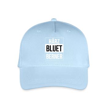 Bern Härzbluetberner Berner - Kinder Bio Basecap - Hellblau - Vorne