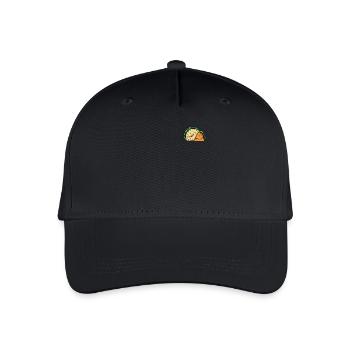 Döner Taco Beste Freunde Pocket design - Kinder Bio Basecap - Schwarz - Vorne