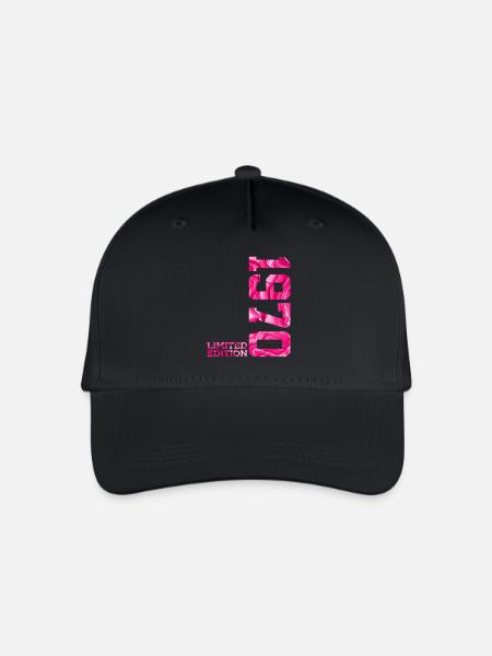56TH BIRTHDAY PINK LIMITED EDITION 1970 - Organic Kids’ Baseball Cap - black