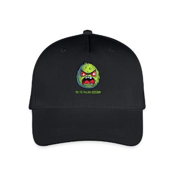 Ends the avocado obsession - Organic Kids’ Baseball Cap - black - Front