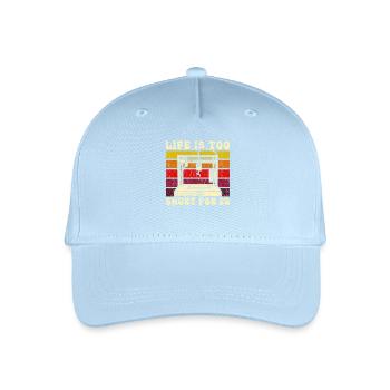 3D Printer Saying Funny Gift 3D Printing - Organic Kids’ Baseball Cap - light blue - Front