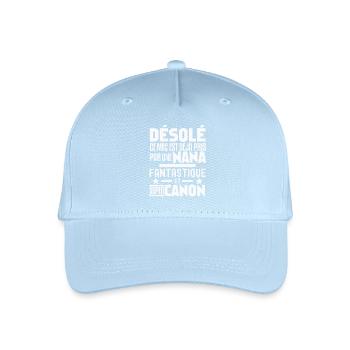Ce Mec Est déjà pris par une nana fantastique - Casquette de baseball bio Enfant - bleu clair - Devant