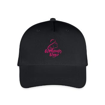Journée de la femme - Casquette de baseball bio Enfant - noir - Devant