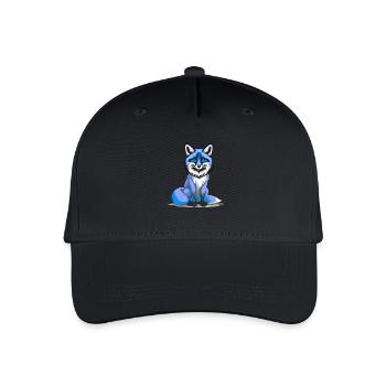 Fox Wisdom Wise Clever Foxes Clever Fairy Tale - Organic Kids’ Baseball Cap - black - Front