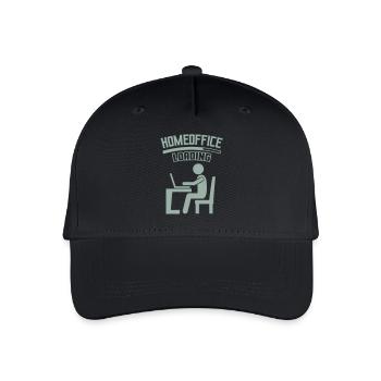 Travail Bureau Bureau à domicile Chargement - Casquette de baseball bio Enfant - noir - Devant