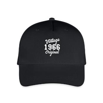 Jahrgang 1966 Original - Kinder Bio Basecap - Schwarz - Vorne