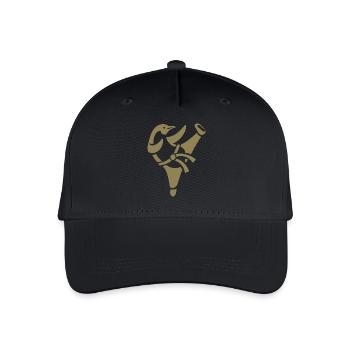 Penguin Karate Martial Arts Martial Arts Silhouette - Organic Kids’ Baseball Cap - black - Front