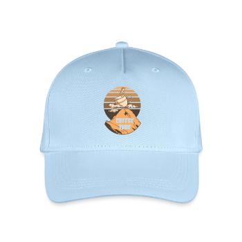 Coffee in the mountains - Organic Kids’ Baseball Cap - light blue - Front