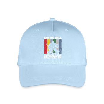 Must-Have für den stolzen Eishockey-Torhüter - Kinder Bio Basecap - Hellblau - Vorne
