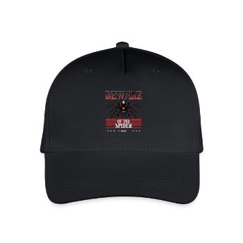 Spinne - Kinder Bio Basecap - Schwarz - Vorne