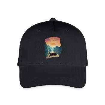 The Sound of Silence - Setting Sun - Organic Kids’ Baseball Cap - black - Front