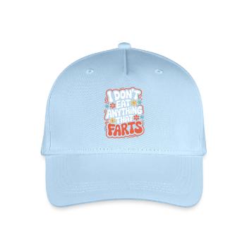 Vegetarian Vegan Veggie Vegetarian - Organic Kids’ Baseball Cap - light blue - Front