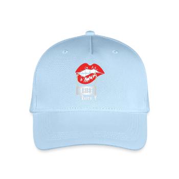 Sternzeichen Widder - Kinder Bio Basecap - Hellblau - Vorne