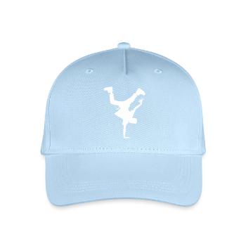 Breakdancing - Organic Kids’ Baseball Cap - light blue - Front