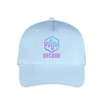 Drucke für Musikliebhaber, Musik, trendy - Kinder Bio Basecap - Hellblau - Vorne