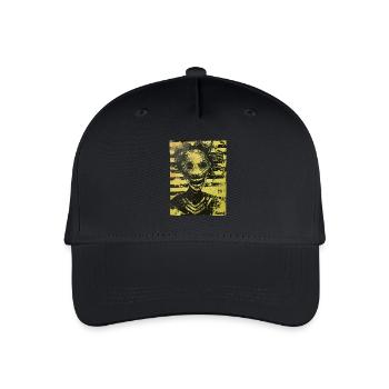 Nightmarish horror motif - Organic Kids’ Baseball Cap - black - Front