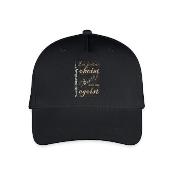 Ich bin nur ein Oboist, kein Egoist - Oboenspieler - Kinder Bio Basecap - Schwarz - Vorne