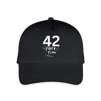 42 - Casquette de baseball bio Enfant - noir - Devant