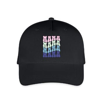 Mom - Organic Kids’ Baseball Cap - black - Front