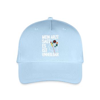 Feu d’artifice dans la tête - Casquette de baseball bio Enfant - bleu clair - Devant