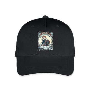 Magnet Fishing River Treasure Hunter - Organic Kids’ Baseball Cap - black - Front