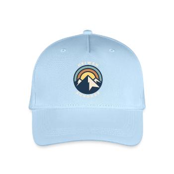 Heiweh Bündner - Kinder Bio Basecap - Hellblau - Vorne