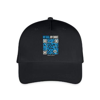 My Data My Choice - Organic Kids’ Baseball Cap - black - Front