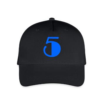 5. 5 YEARS. 5TH ANNIVERSARY. BIRTHDAY 5 YEARS - Organic Kids’ Baseball Cap - black - Front
