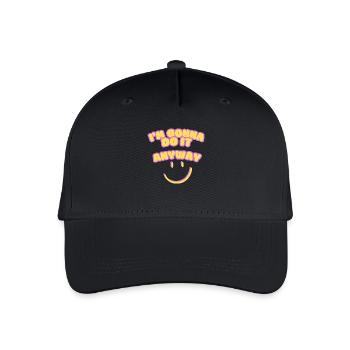 I m going to do it anyway Point of view Determination - Organic Kids’ Baseball Cap - black - Front
