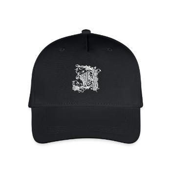Medieval Core Medieval Initials Castle Core - Organic Kids’ Baseball Cap - black - Front