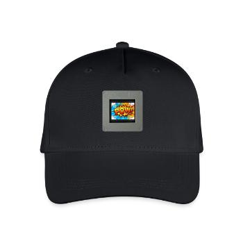 Toboggan POW - Casquette de baseball bio Enfant - noir - Devant