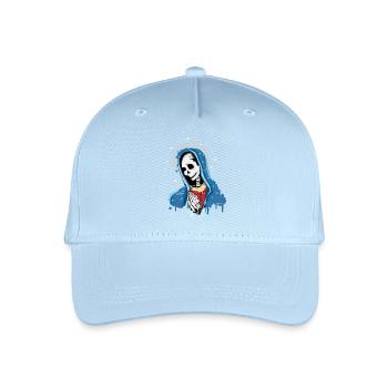 La Vierge Marie prie - Casquette de baseball bio Enfant - bleu clair - Devant