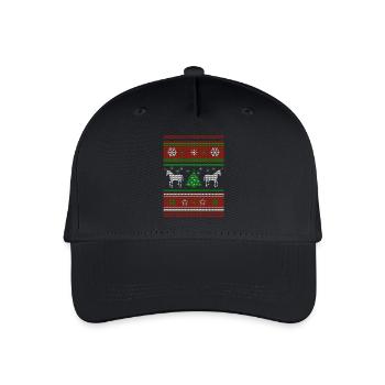 Noël PULL Unicorn - Casquette de baseball bio Enfant - noir - Devant