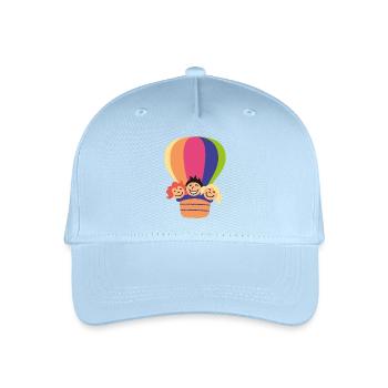 Ballon Kids - Kinder Bio Basecap - Hellblau - Vorne
