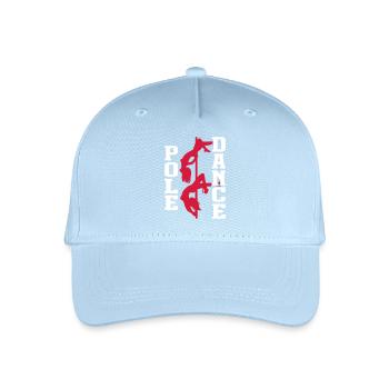 Pole Dance - Kinder Bio Basecap - Hellblau - Vorne